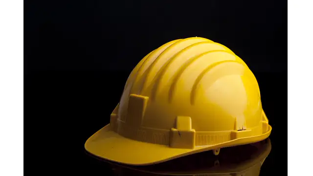 Photographie d’illustration : Casque de chantier
